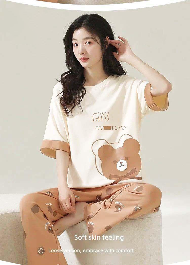 MY BEAR PRINTED IN COTTON FABRIC